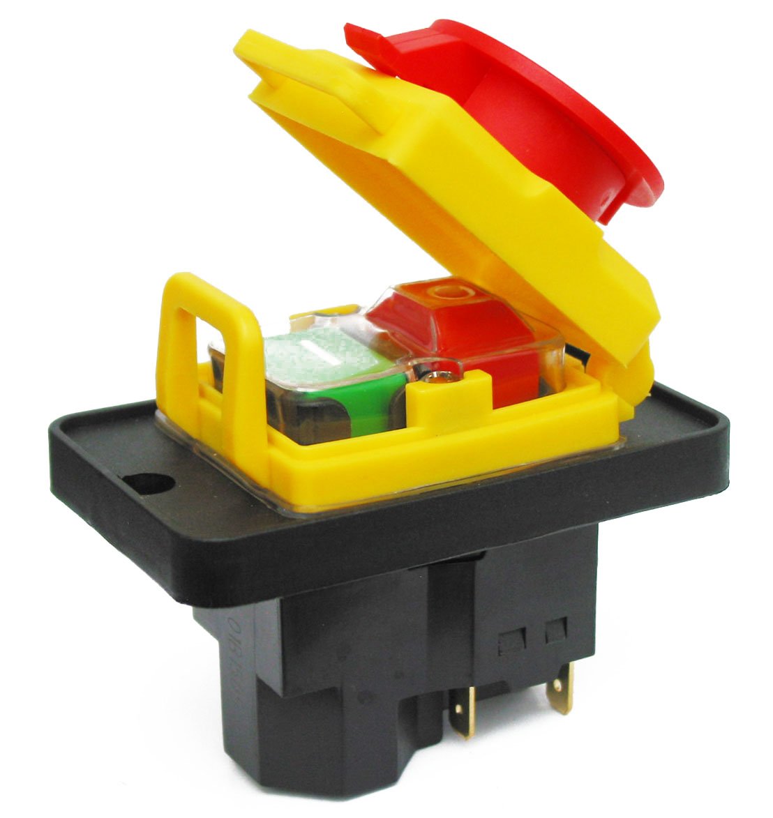 Kedu Originale Interruttore Magnetico Incasso Interruttore KJD18 - Relè Magnetica Automatico PVC IP54 Giallo