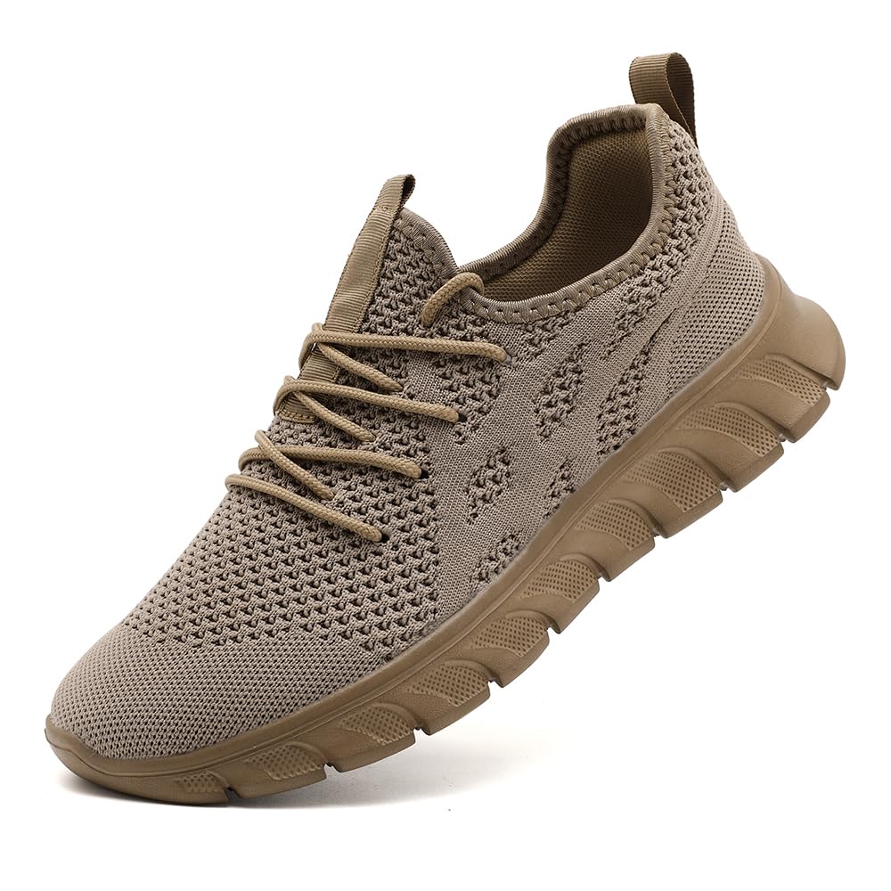 Mens Walking Tennis Shoes Slip On Hiking Running Sneakers Non Slip Fitness Casual Workout Athletic Gym Lightweight Breathable