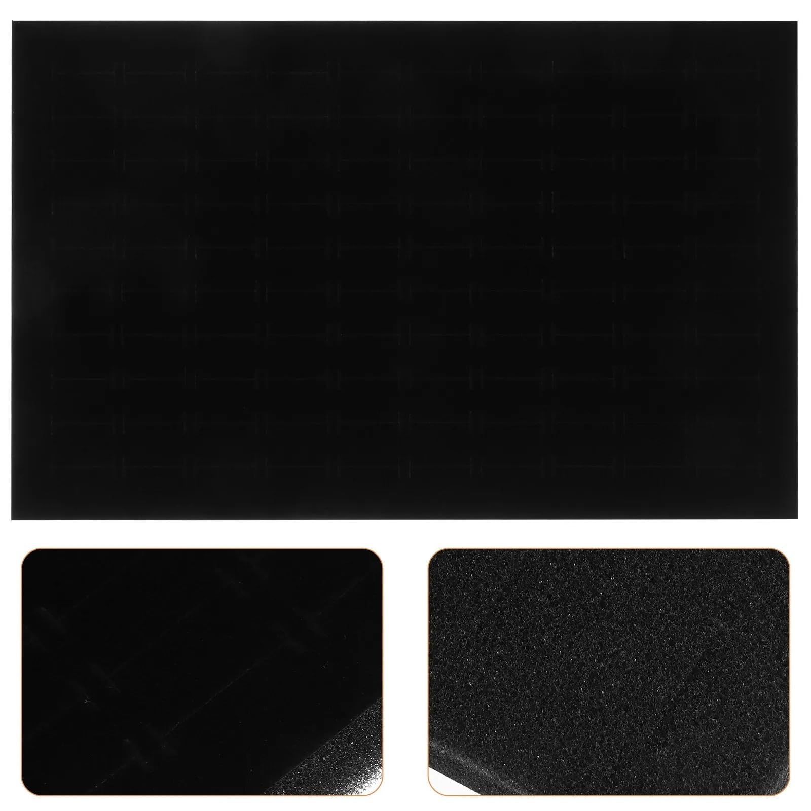 LSNNMU 8Pcs Sponge Earring Holder Tray For Jewelry Box Ring Brooch Display Cushion Insert Liner Organizer Foam Pad Storage Mat For Jewelry