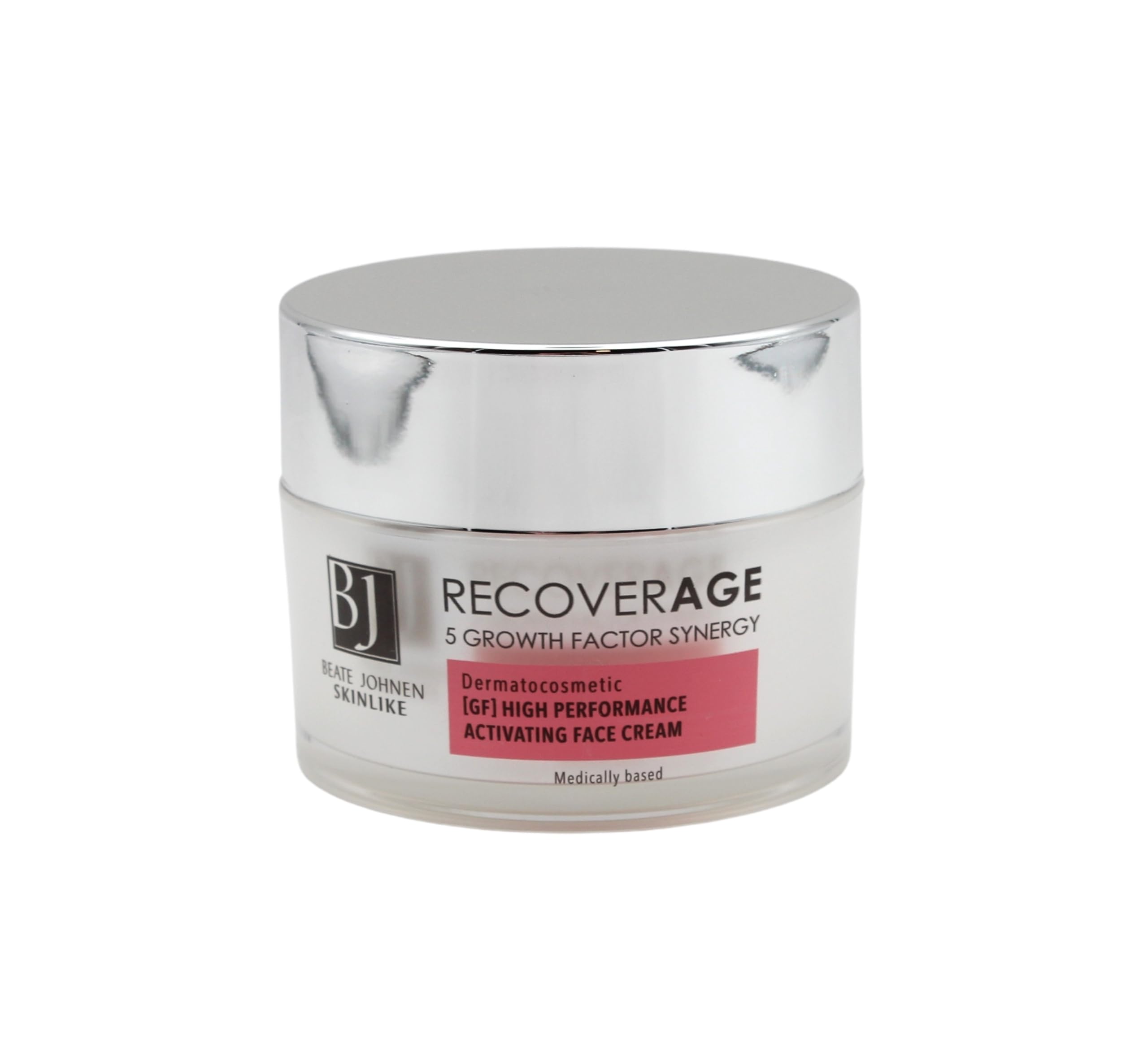 BEATE JOHNEN SKINLIKE RecoverAge High Performance Activating Face Cream 100ml I Sondergröße, I mit Phytoglykogen I vereint 5 essenzielle Wachstumsfaktoren