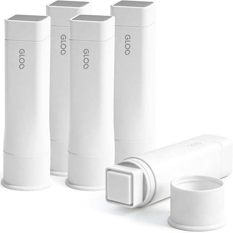 Kokuyo Gloo Square Glue Stick, Firm Stick, Small Size, Pack of 5 (TA-G301-5P)