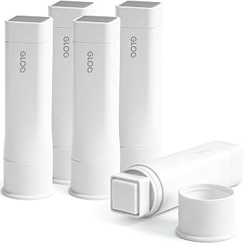 Kokuyo Gloo Square Glue Stick, Firm Stick, Small Size, Pack of 5 TA-G301-5P
