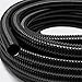 Wiltec 5m Teichschlauch Spiralschlauch 50 mm (2") schwarz