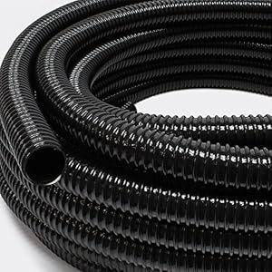 5m vijverslang 25mm (1″) – zeer flexibel zwart UV-bestendig
