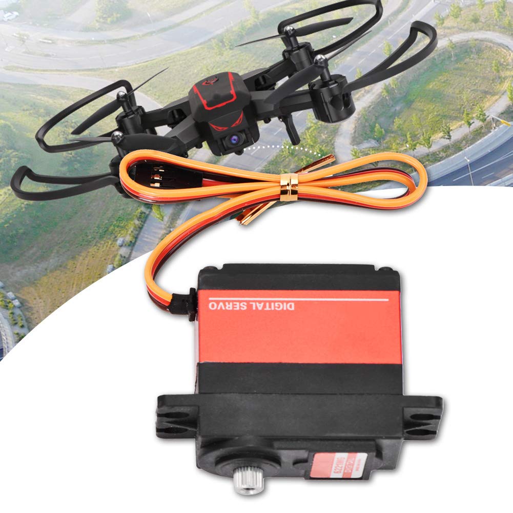 VGEBY Servo RC Digitale, 20KG Full Metal Gear, Coppia Elevata per Auto e Aeroplano RC 1/10 1/8