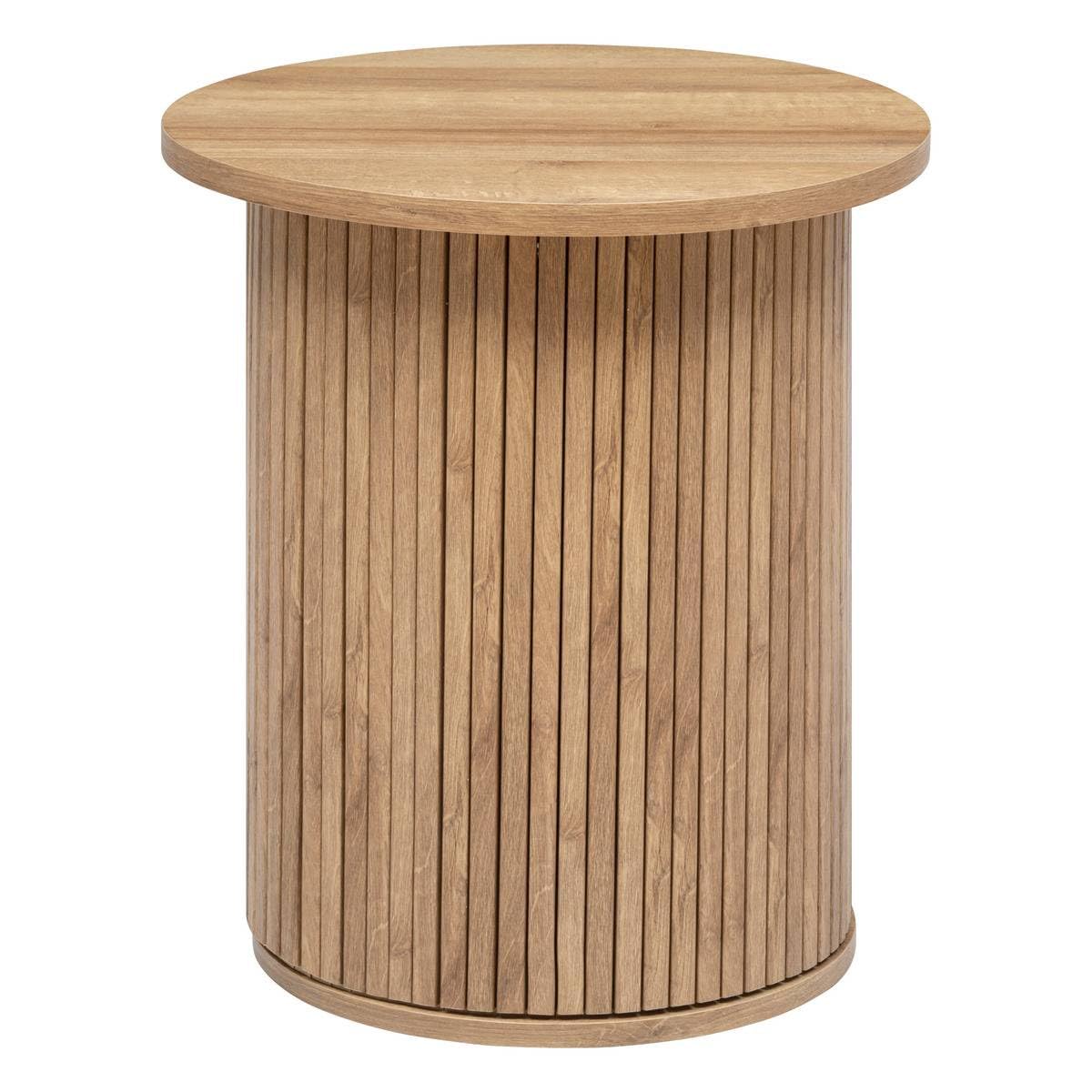 ATMOSPHERA CREATEUR D'INTERIEUR - Tavolino colva in impiallacciato effetto legno d45cm