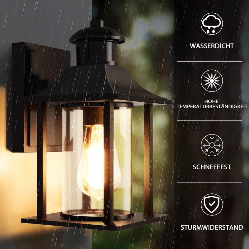 Auenlampe Mit Dammerungssensor Und Bewegungsmelder