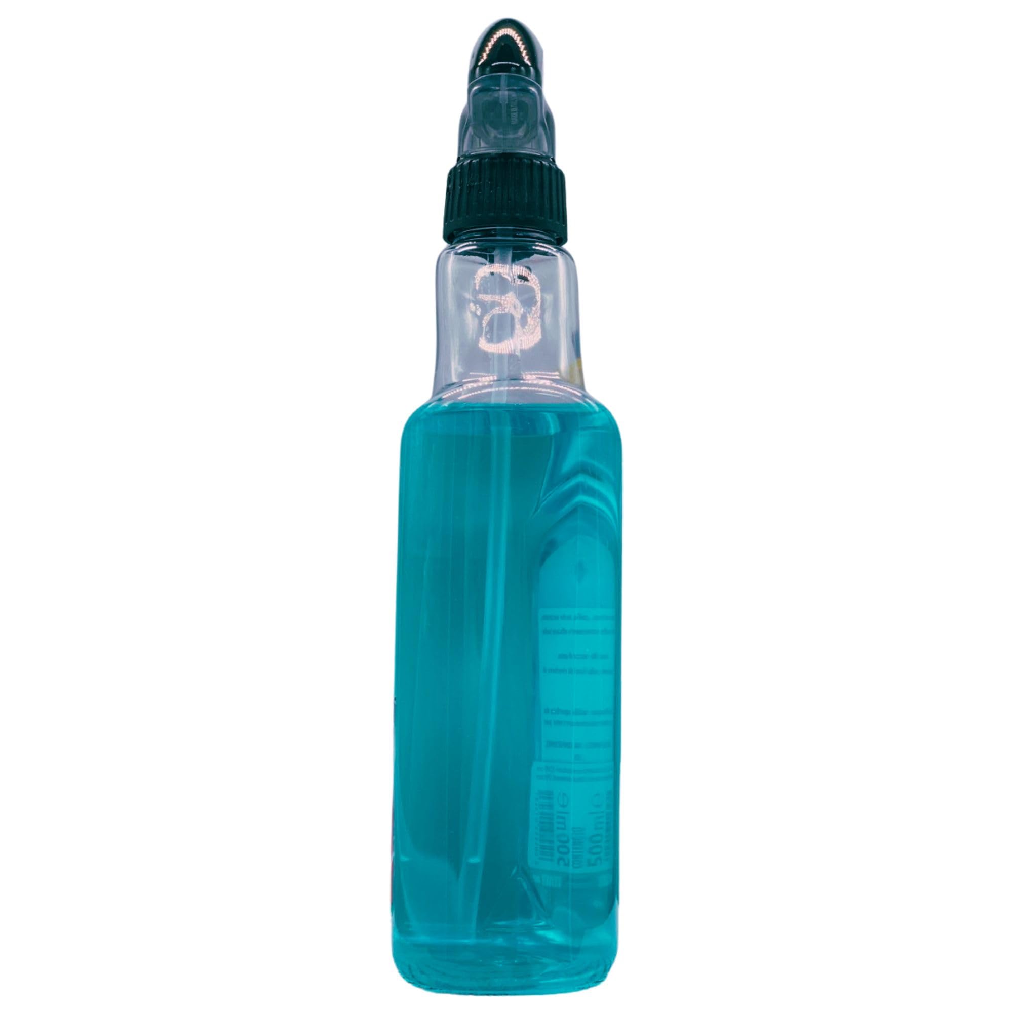 Detergente Spray GLASS CLEANER, Sgrassatore Per Vetri e Cristalli. Ideale Per La Pulizia Dei Vetri Auto, Migliora La Visibilità Alla Guida, Elimina Ditate e Tracce Di Smog 500ml (6 Spray)