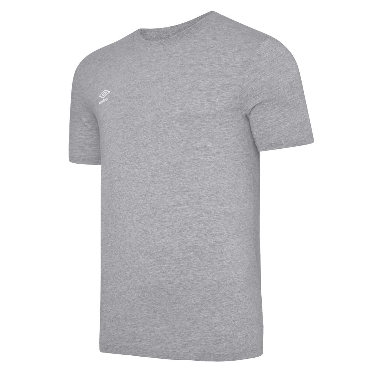 Umbro Club Leisure Men's T-Shirt, Light Grey Marl, 3XL