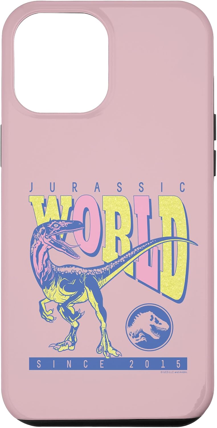 iPhone 14 Jurassic World 2 Velociraptor Pastel 2015 Case