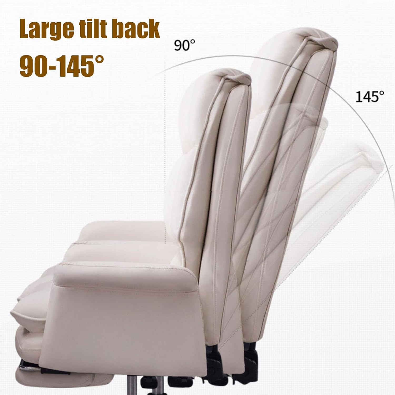 Computer Office Chair Leisure Lazy Sofa Chair for Bedroom Adjustable Gaming Chair Swivel Reclinable Ergonomic High Back Office Chairs for Office Home