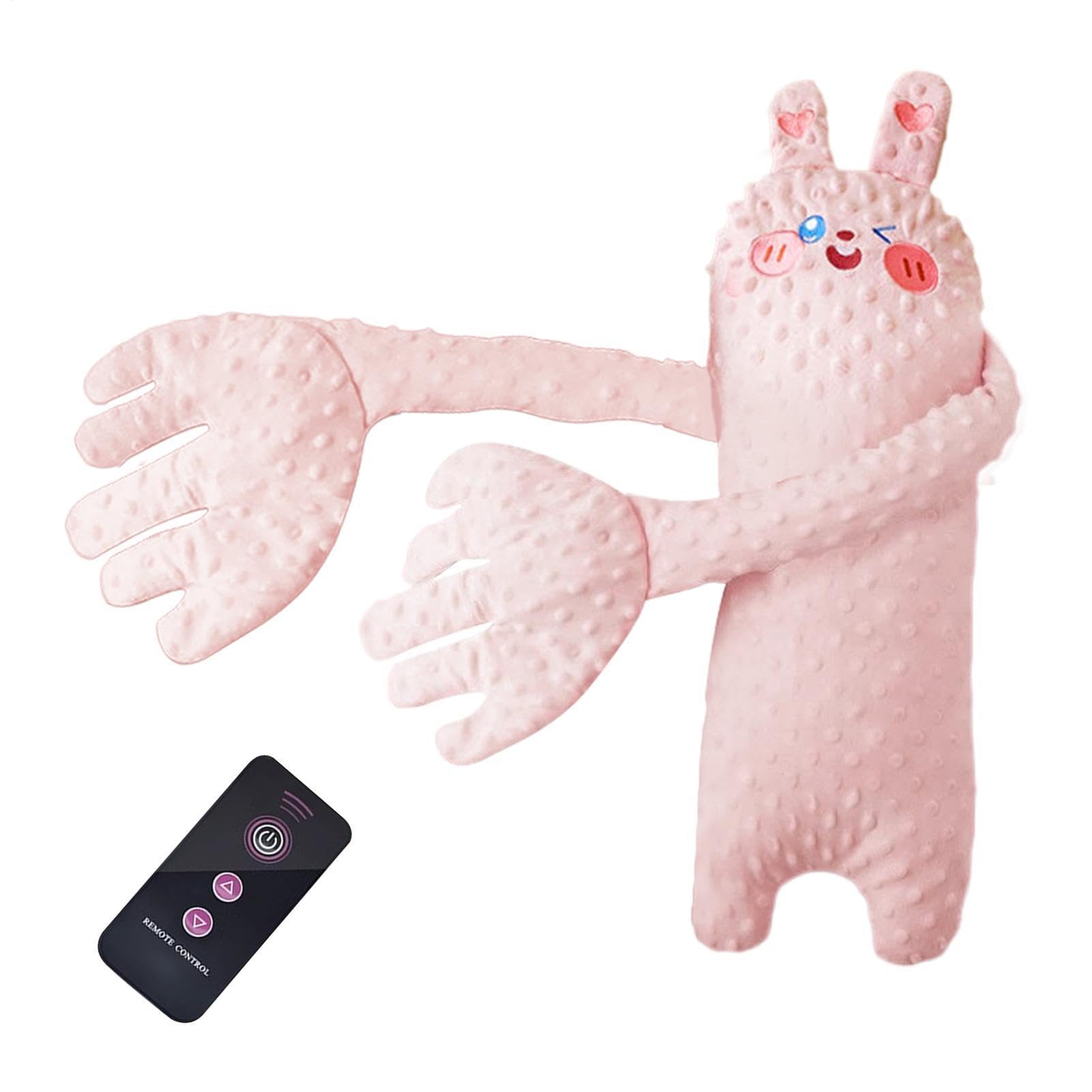 Electric Slapping Palm Plush Pillow, Patting Sleeping Pillow, Stuffed Animal Shape With 3 Adjustable Modes, Pearl Cotton Vibrating Mattress Pad Pillows — view 7