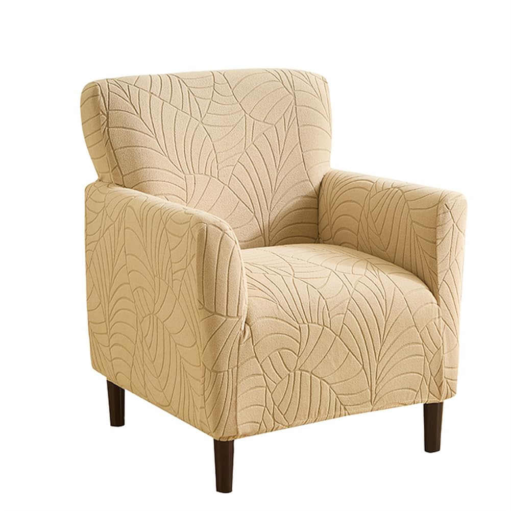 Housse de canapé extensible kaki lavable contre les taches du salon