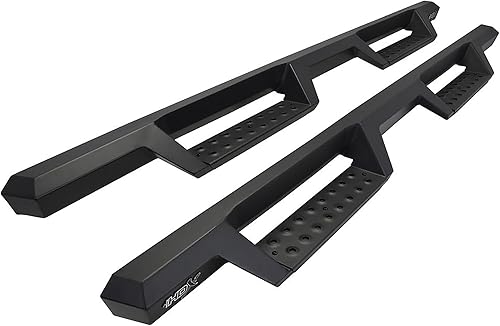 Westin 56-13555 HDX Drop Nerf Step Bars se adapta a Ram 1500 2009-2018, Ram 1500 Classic Quad Cab 2009-2018, 2019-2023, color negro, 1 par