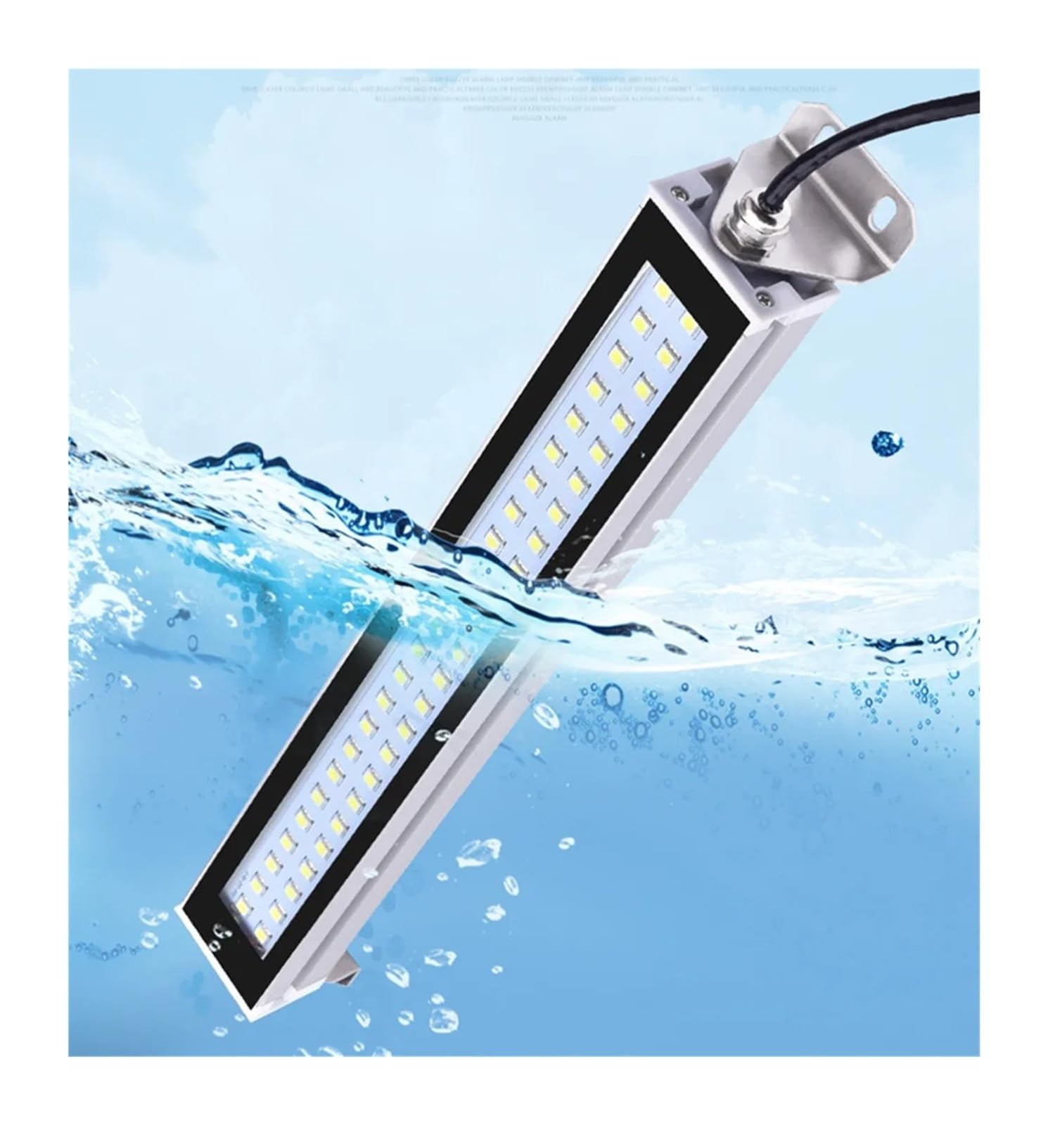 Lampa robocza LED do obrabiarek CNC, lampa taśmowa, stop aluminium, IP66, wodoodporna, olejoodporna Do obrabiarek(12W 400mm,110-230V)