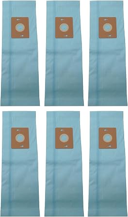 Replacement 6-Pack Style F Vacuum Bags for Riccar Freedom Series RSL1 F3500 F3600 F3200