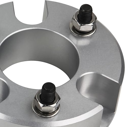 Miniatura 7 de Supreme Suspensions - juego de separadores para elevación de la suspensión delantera para Nissan Frontier, Plateado