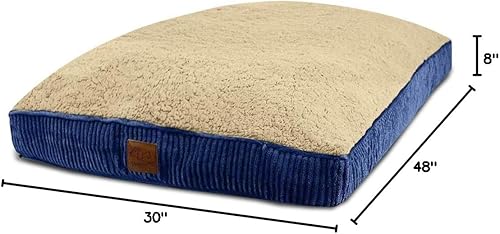 Miniatura 7 de Floppy Dawg Funda de repuesto para cama de perro XL. Funda extraíble y lavable a máquina para colchón y camas de almohada rectangulares. 48 pulgadas
