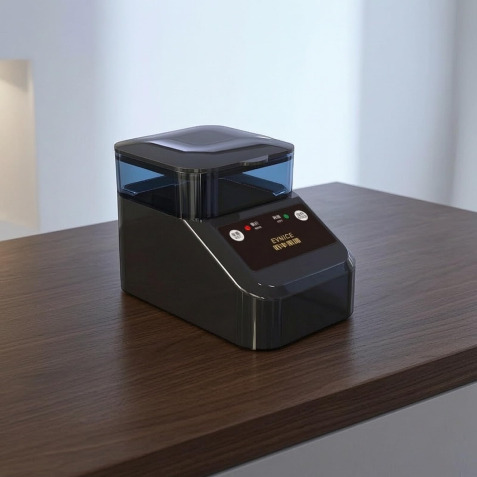 predolo Aquarium Futterautomat Automatisch Fischfutterautomat WLAN Fischfutterspender für Aquarianer, Schwarz, 400ml