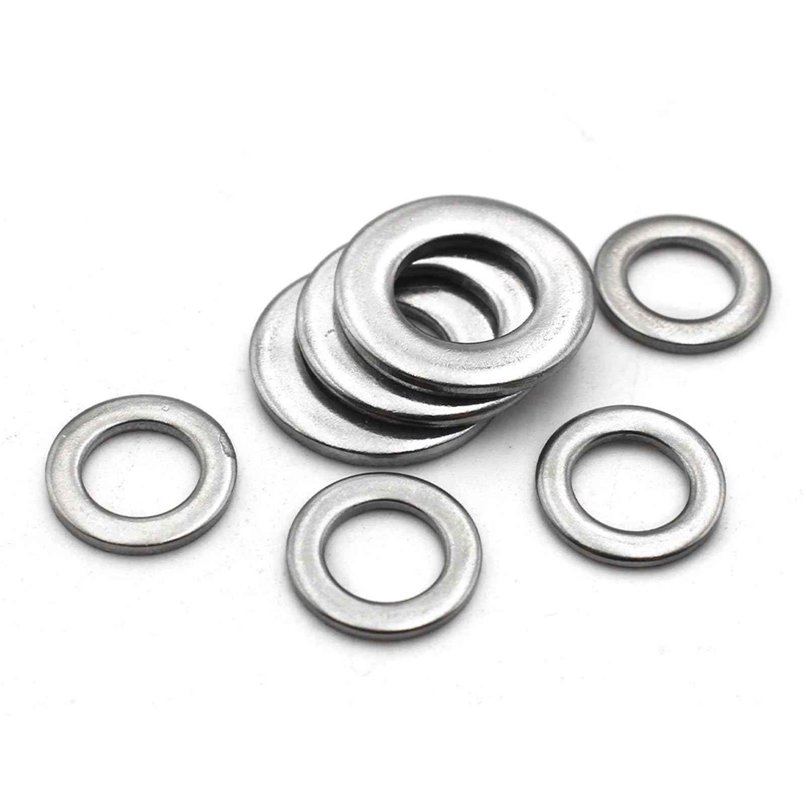 300 Stück 304 Edelstahl-Unterlegscheiben DIN9021 M1,6-M8(M8x14x1.2)