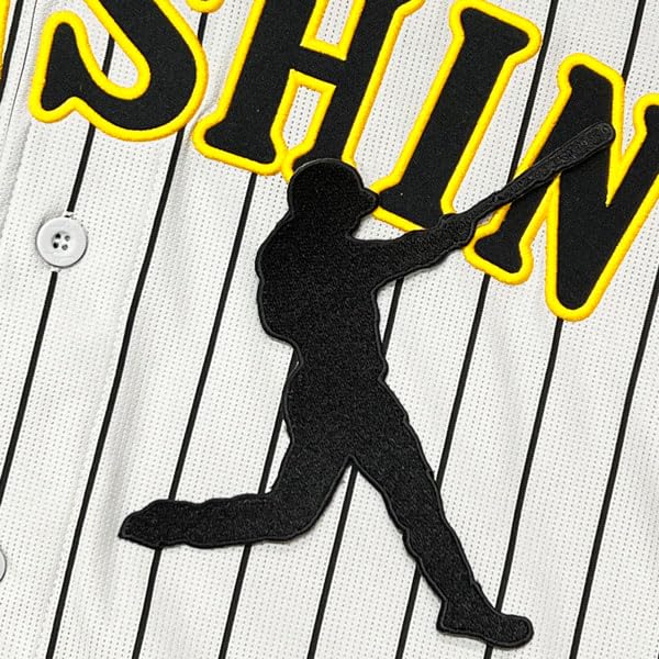 かすぺ 阪神タイガース 森下翔太選手 ユニフォーム 刺繍・ワッペン付き 61dHSaY0haL._AC_UL210_SR210,