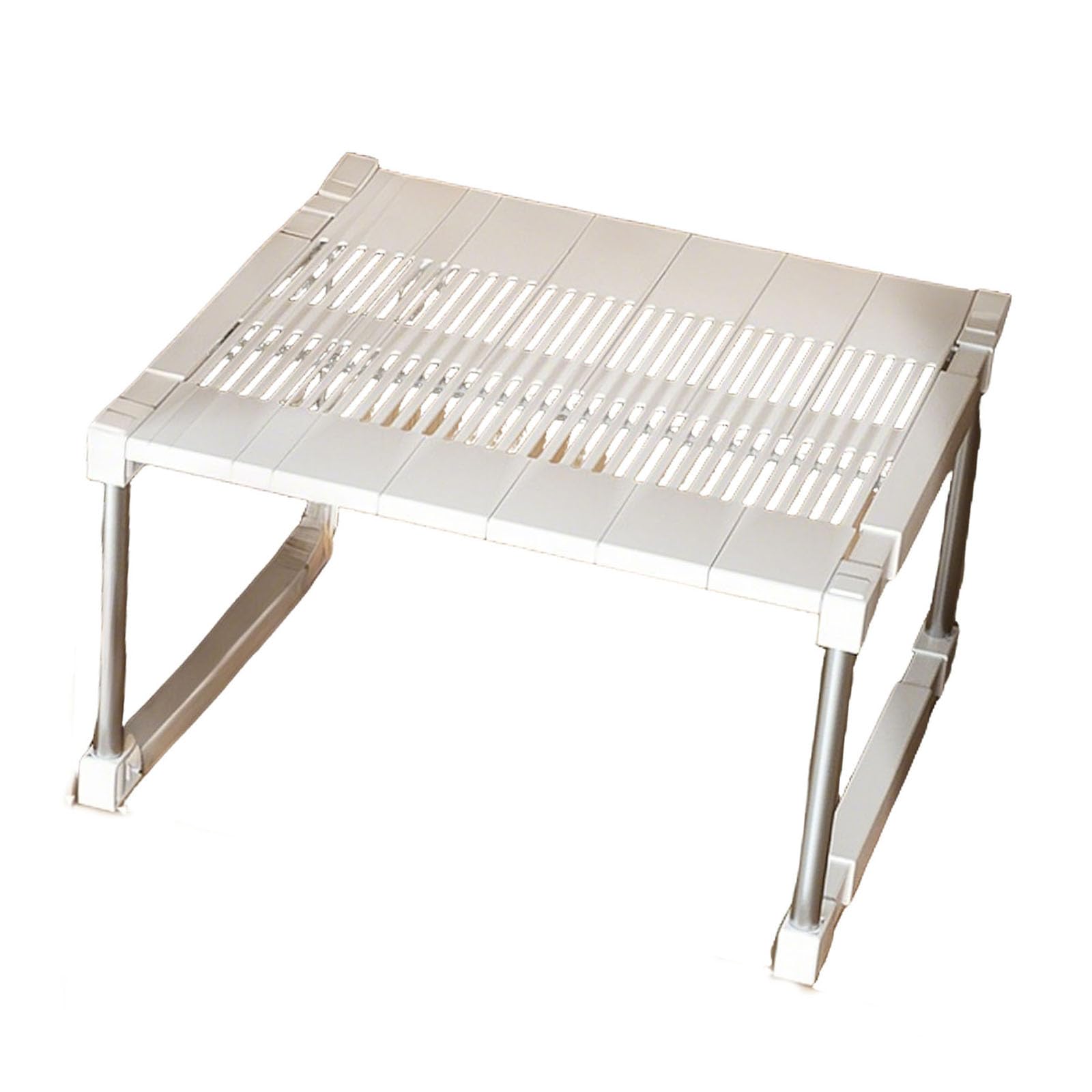 Verstellbare Küchenregal-Trennwände für Schränke, Vorratskammern und Schränke, Nizer (weiß (L x H x B): 6480 x 28 x 2533 cm
