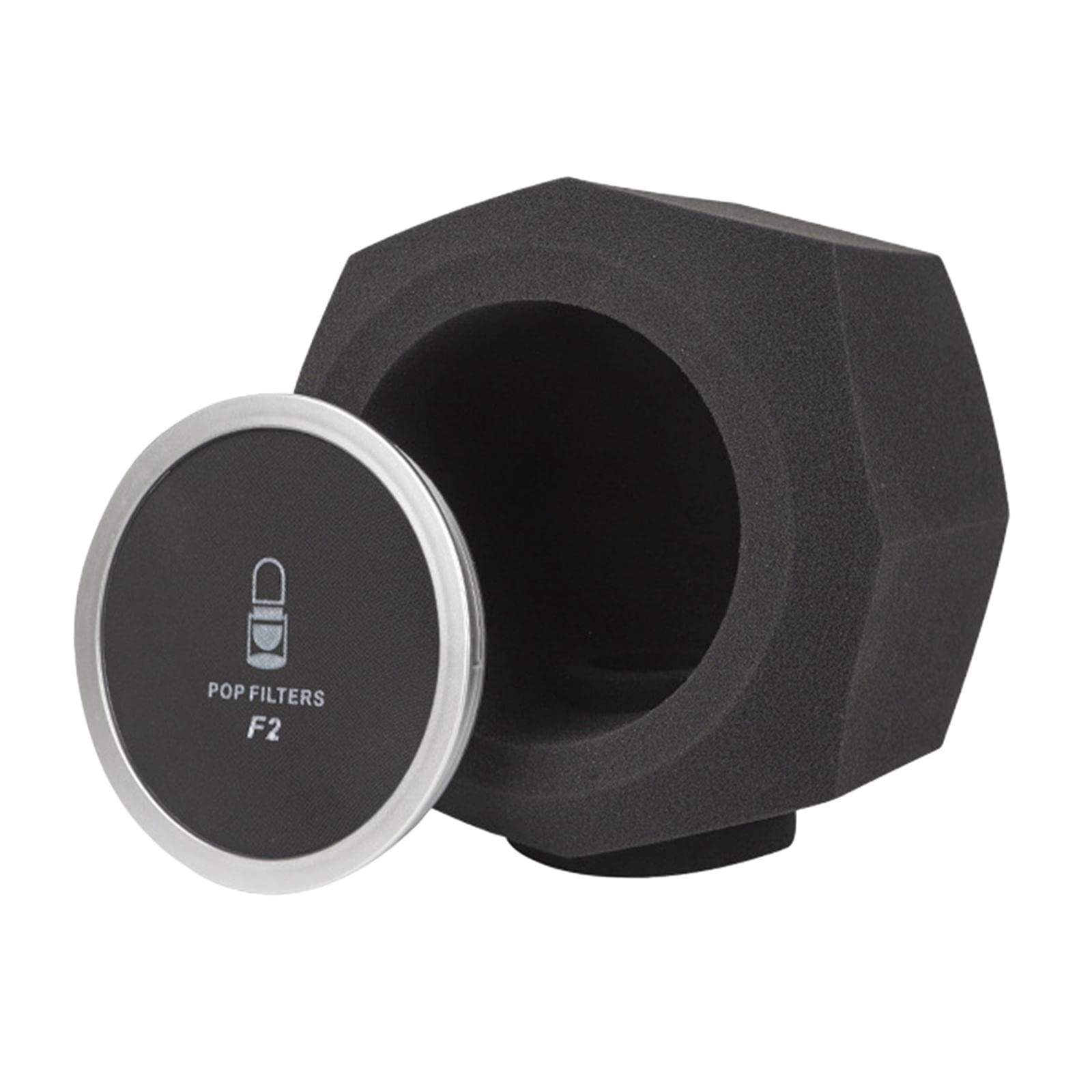 Éponge Filtre Son Panneau Acoustique Protection Pare-brise Réduction Bruit Fonction Isolant Phonique Adapté Chant Studio Domicile Salle, Octogone
