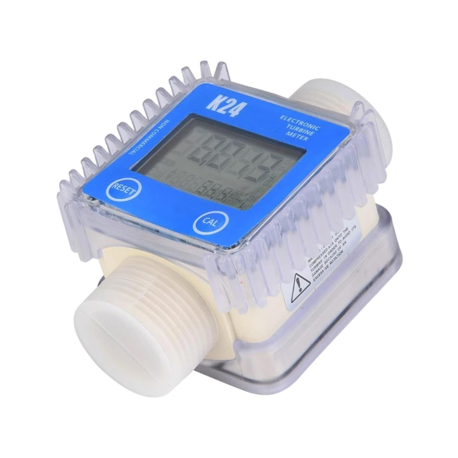 Medidor de caudal de agua, Medidor de flujo de combustible Digital K24 for turbina, herramientas de medición, productos químicos, agua, mar, medidor de flujo de líquido G5AB para agua, diésel y otros