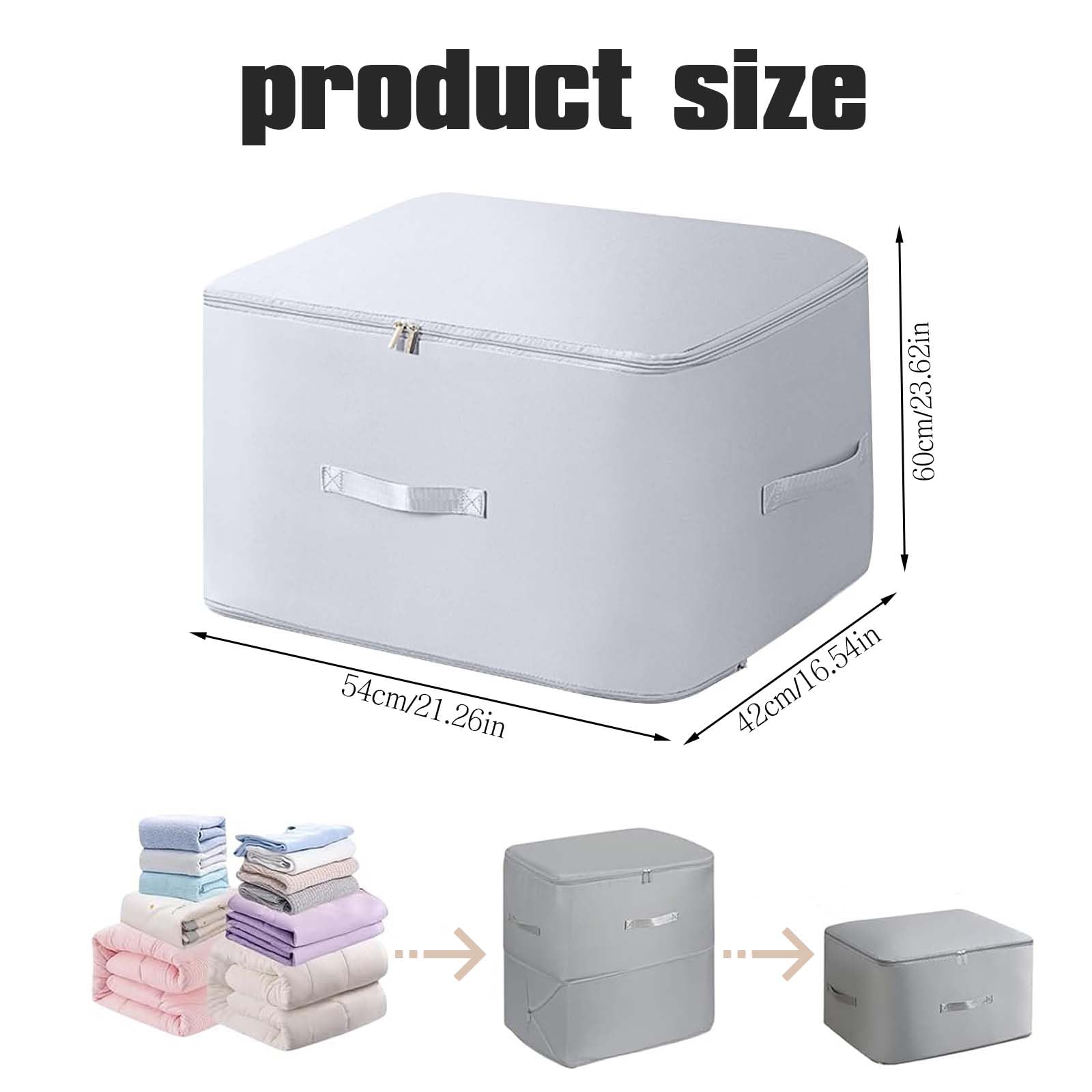 DONGZQAN Organisateur Autocompressant Ultra Compact, Sac De