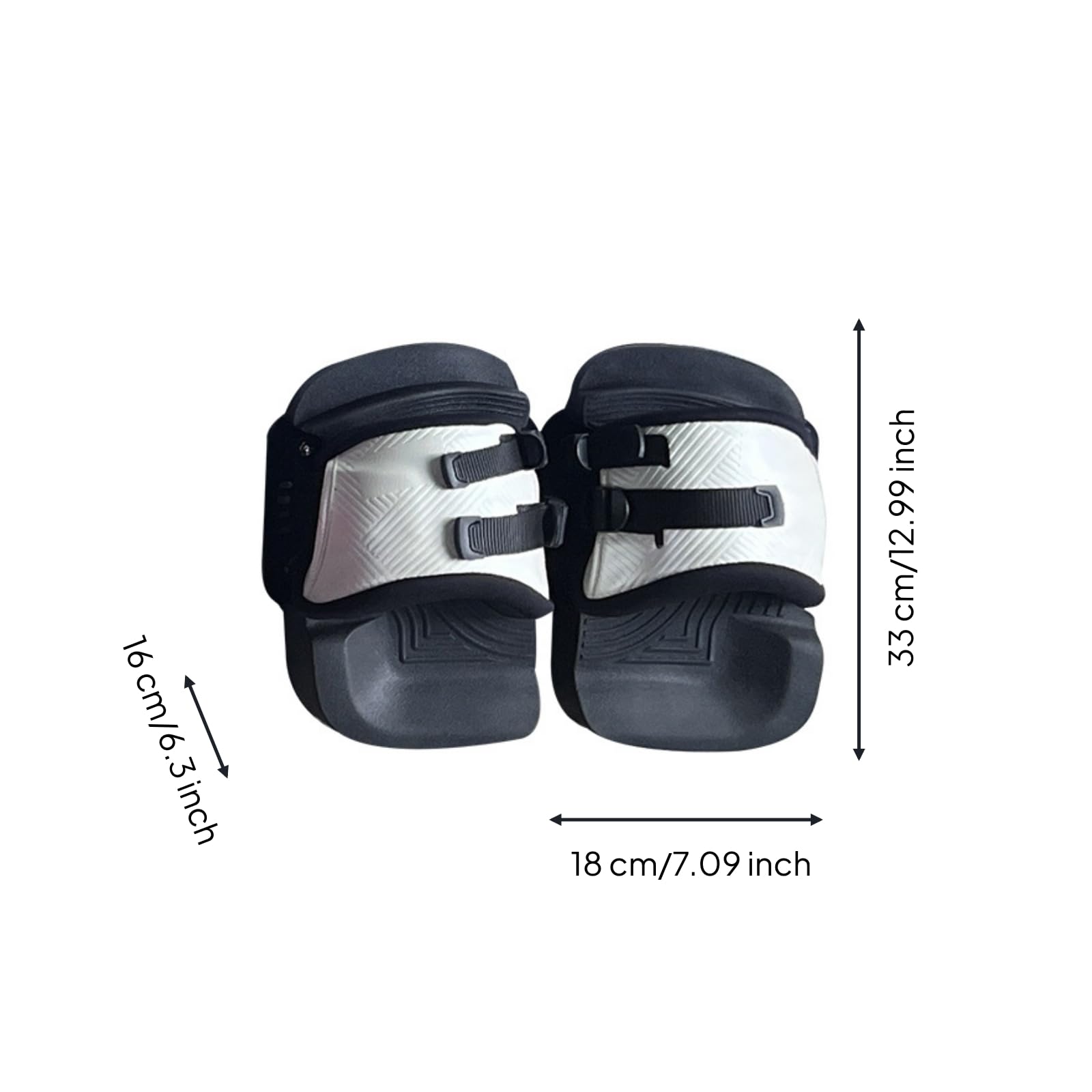 2 Pezzi Copriscarpe Antiscivolo da Surf Resistente a Graffi Accessorio Sportivo Acquatico per Sport Acquatici, Mare