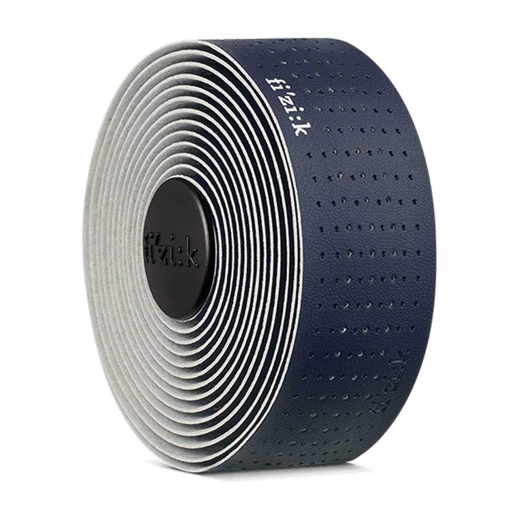 Blue Fizik Tempo Microtex Classic Tape 2Mm - Leather Texture - Microtex Construction - Bike Handlebars - Cycling