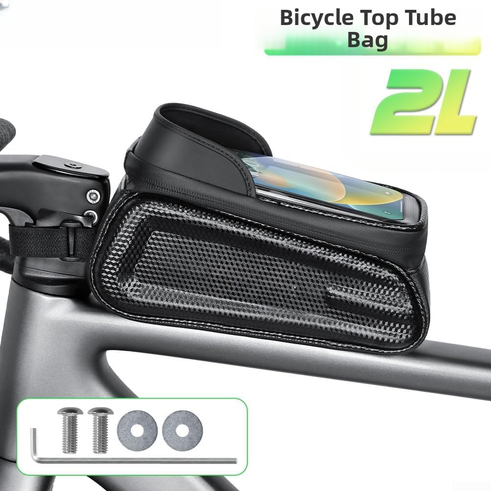 Booda Brand Borsa Smartphone Bici per Pivot RSL 2015-2018 | Proteggi gli oggetti e naviga sotto la pioggia con questa borsa parasole ben salda.