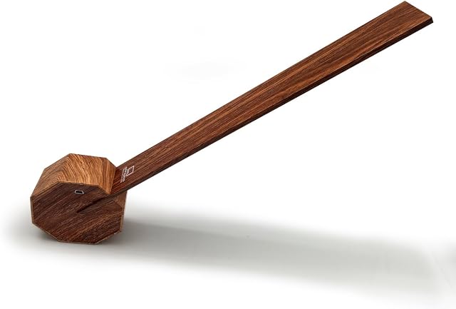 Gingko Design Octagon One Desk Lamp - Walnut