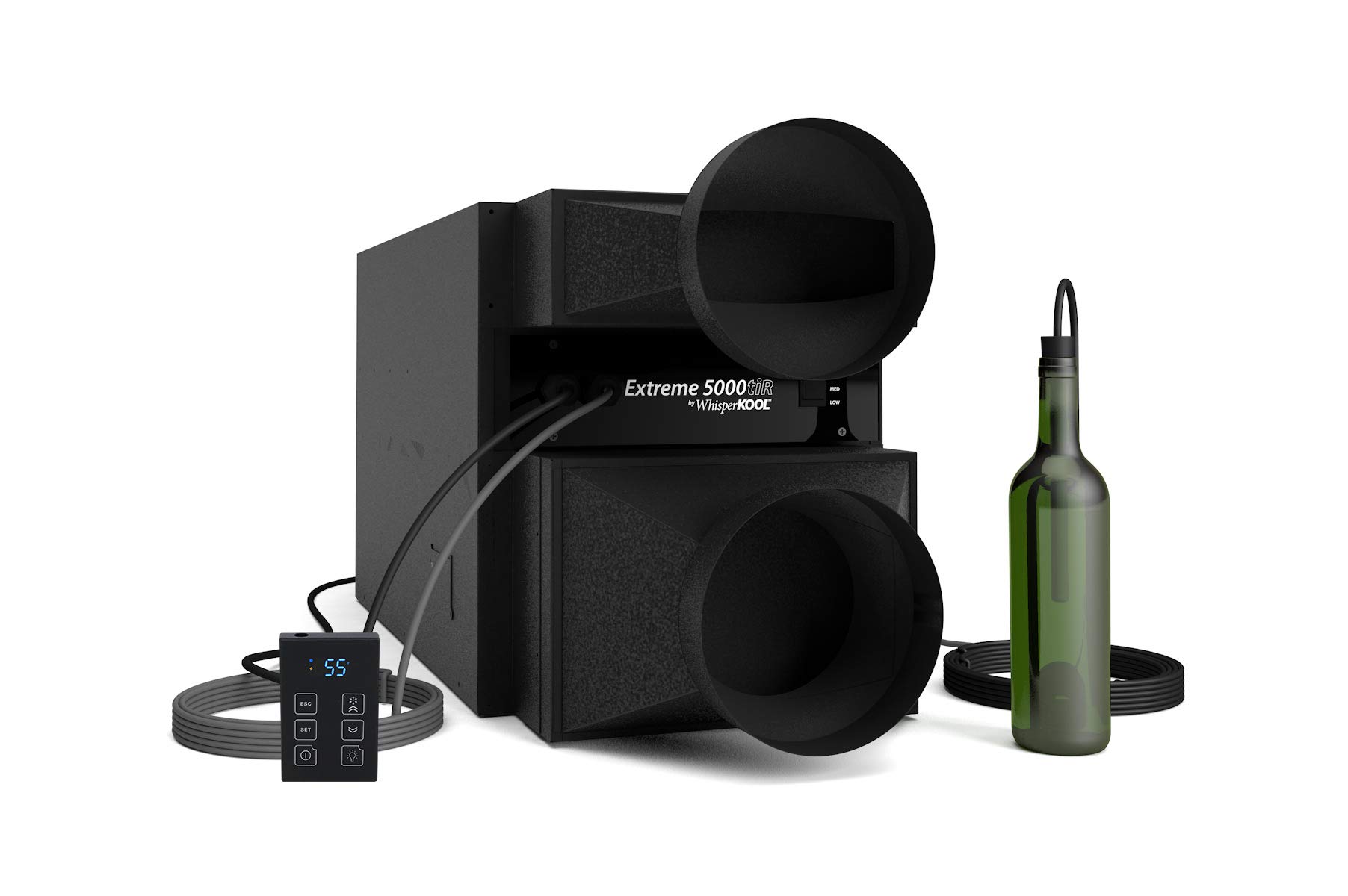 whisperkool extreme 5000tir fully ducted wine cellar cooling unit