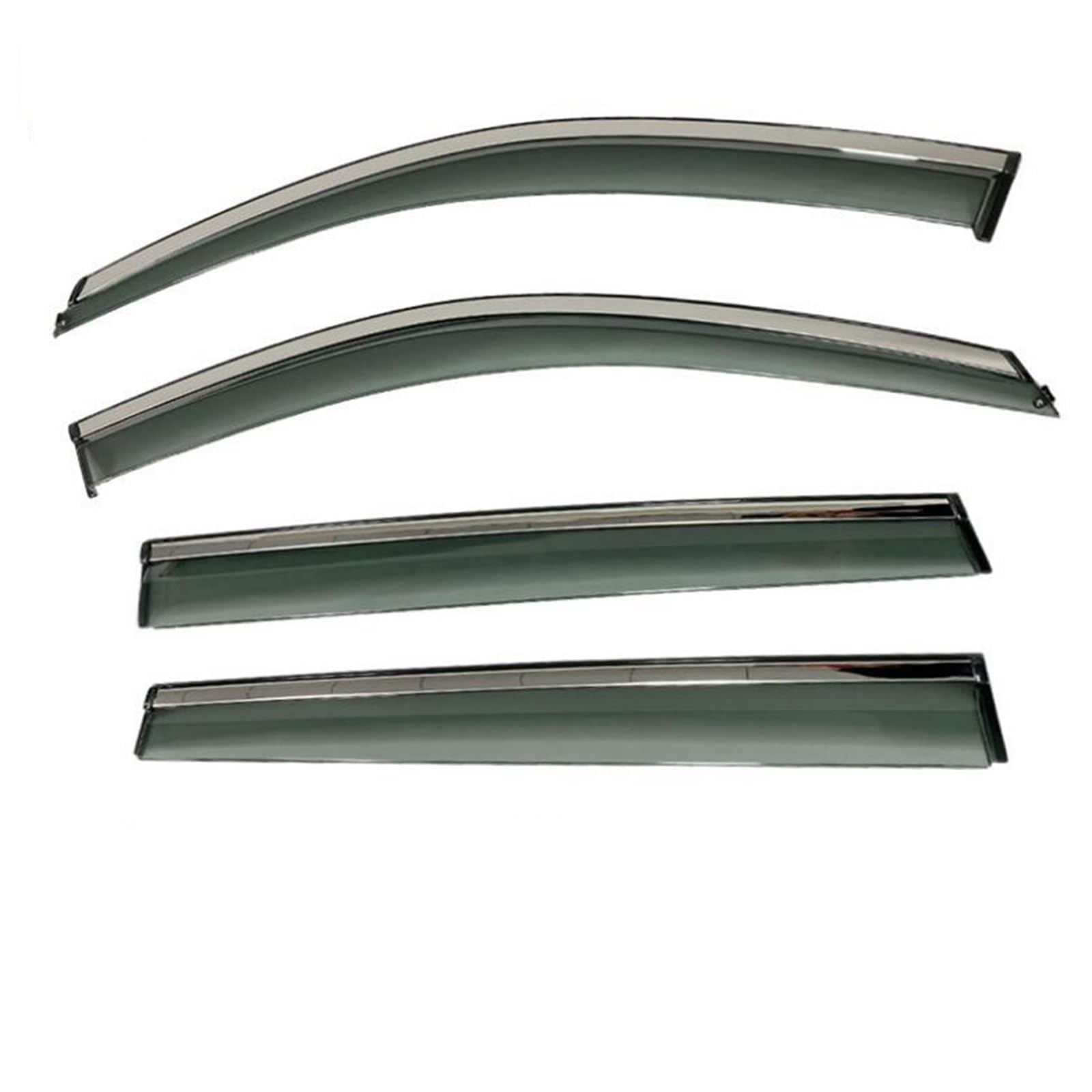 Noheeu One Color Car Side Windows Visor Guards Cover Awnings Rain Eyebrow Sticker Accessories For Peugeot 3008 T8 2009-2016