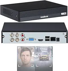 DVR Intelbras 04 Canais 4x1 2MP MHDX 1104-C