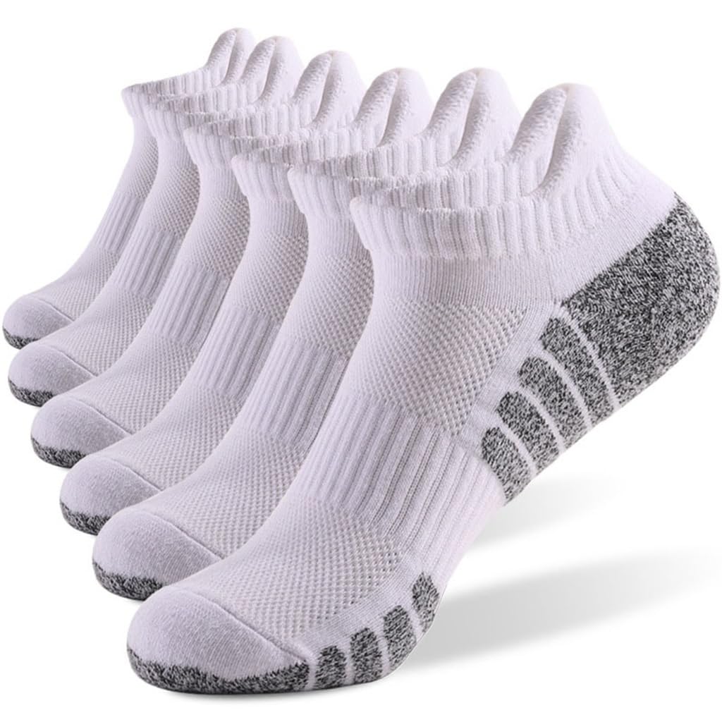 Chaussettes de bateau en coton avec fond de serviette épais anti-transpiration