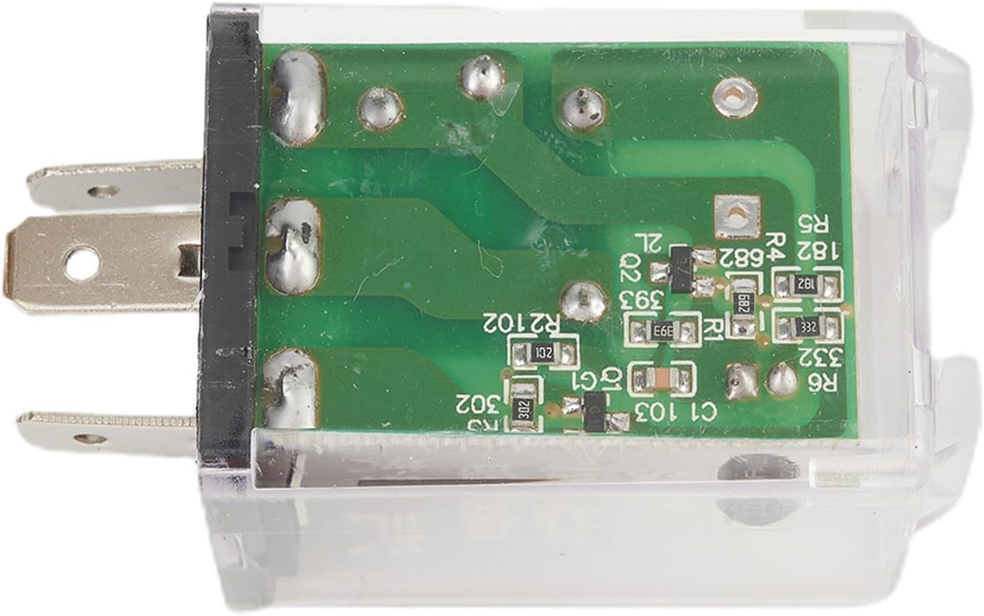 AMNOOL 1Pcs Flasher Relay 12V 3Pin Car Auto Turn Signal Light Indicator Electronic Flasher Relay DC 12V 180W