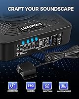 Vista 5 de 1200W 10" Car Subwoofer, Slim Under Seat Powered Subwoofer and Amp Package,High/Low Level Input, Car/Truck Audio Sub Built-in Amplifier amp Combo