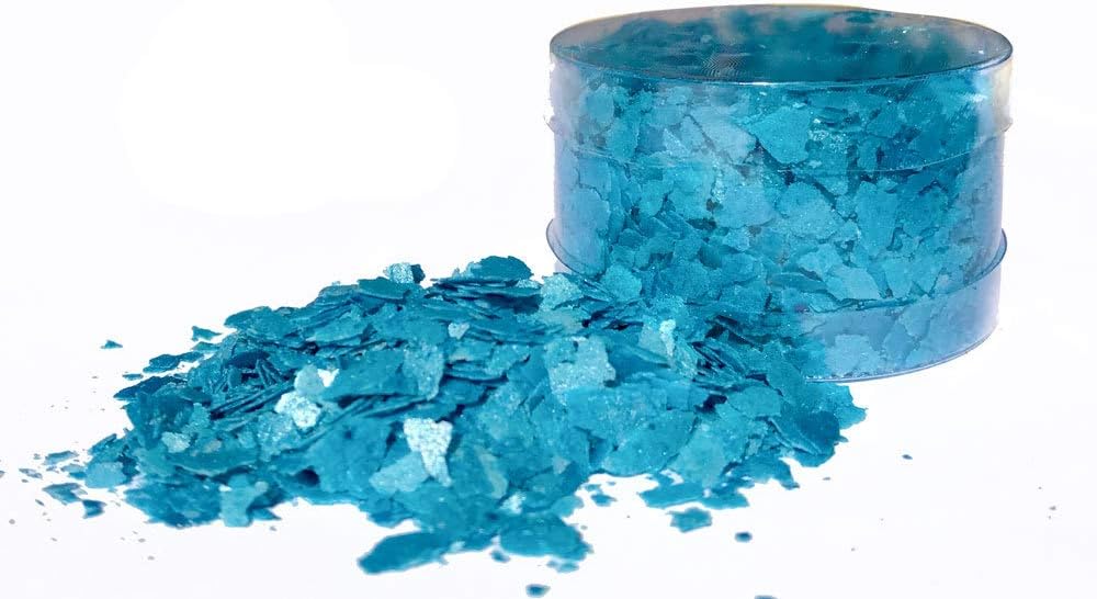Crystal Candy Edible Flakes, Day Dream Blue