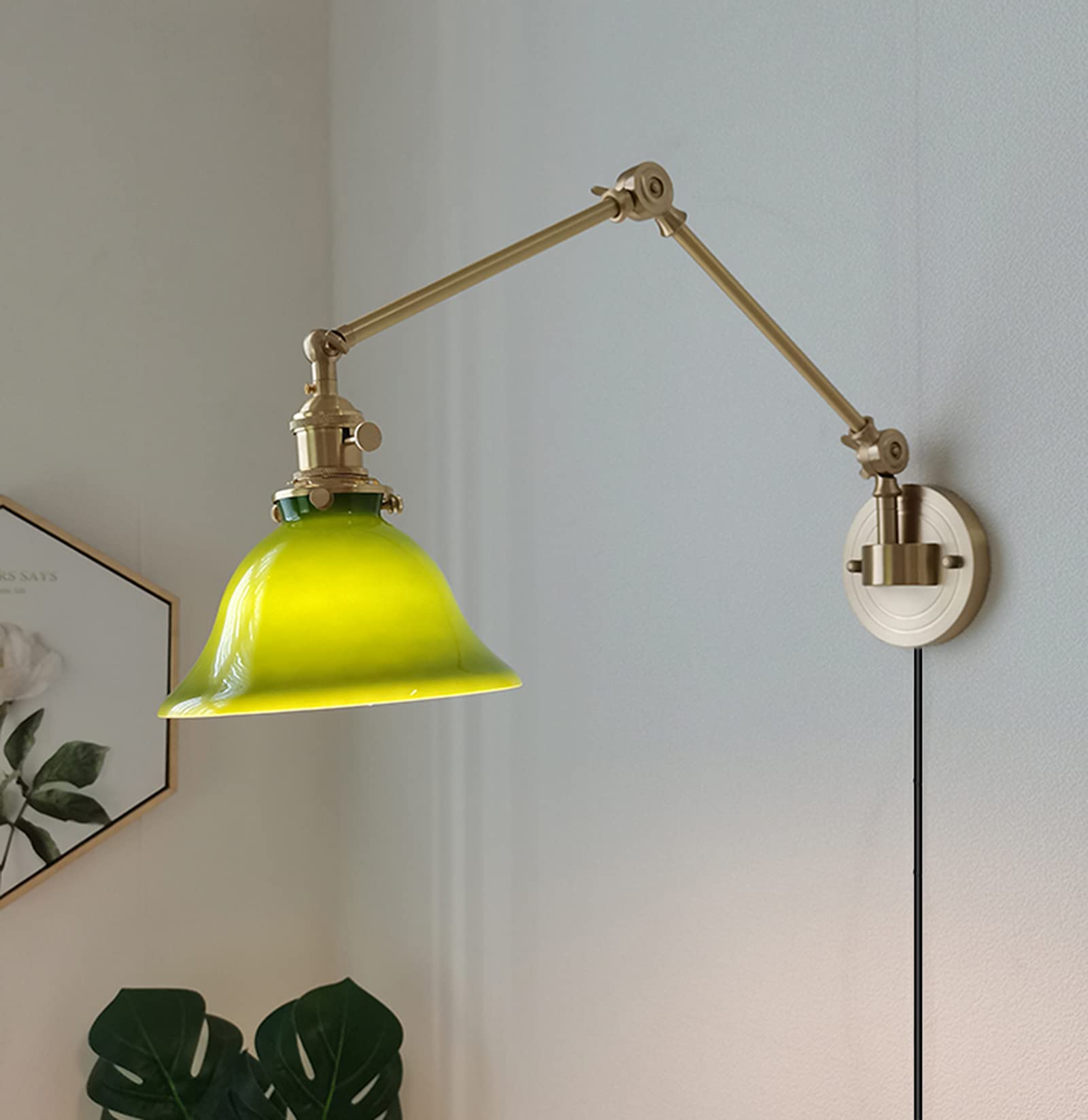 Adaptateur Bras De Lampe Mural En Alliage Zinc - Compatible Tête Rotule - Style Vintage - Dimensions 3.5x3x1 Cm - 5
