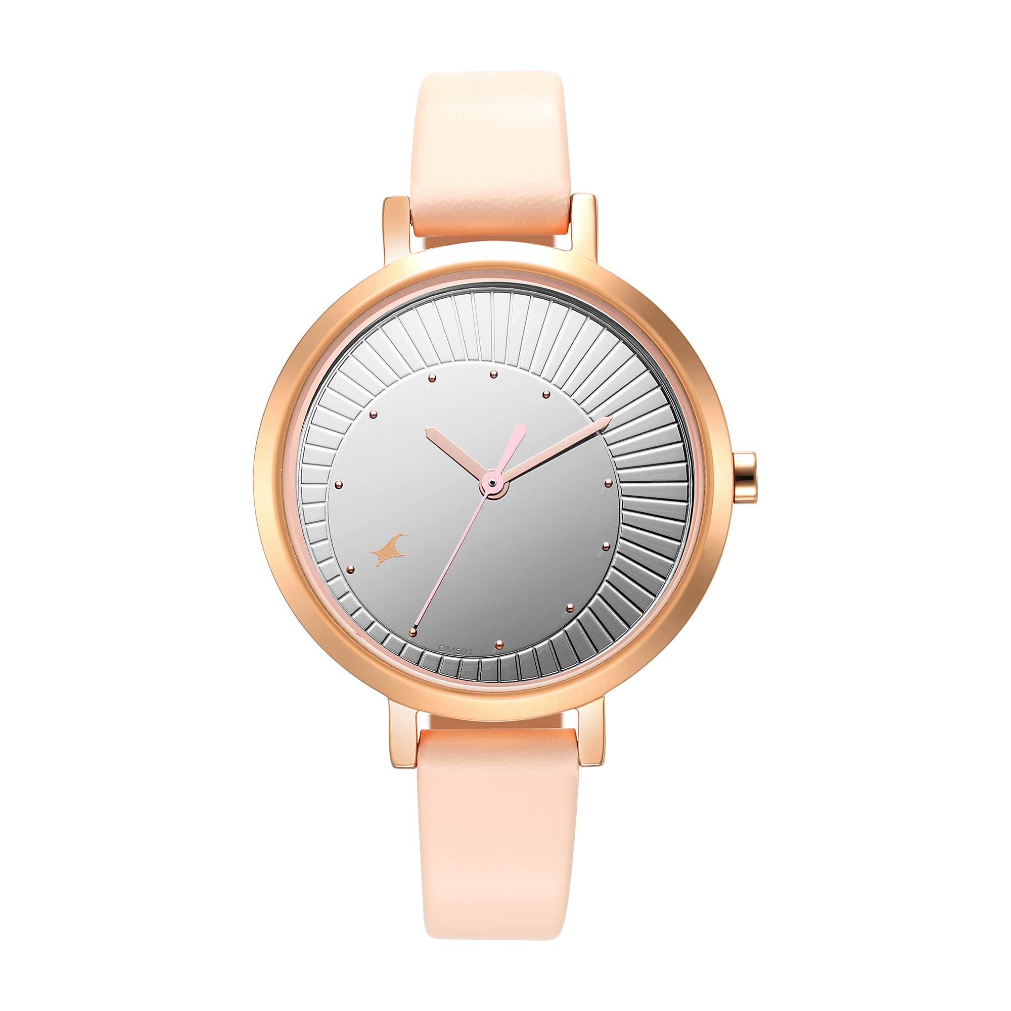 Fastrack Style Up Analog Silver Dial Leather Strap Watch for Girls-NS6230WL02 (B0BPRZMVQJ) Amazon Price History, Amazon Price Tracker