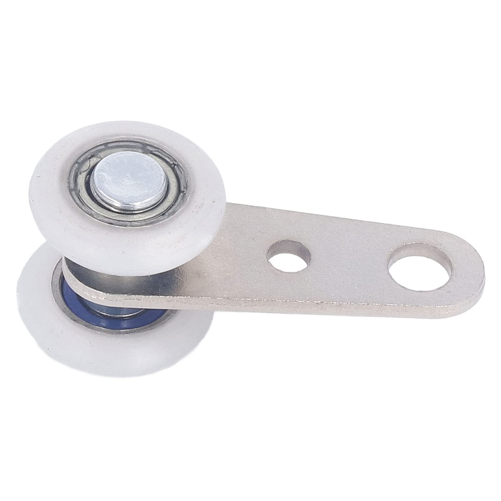 10 Pulegge In Nylon 23 Mm Con Staffa In Acciaio Inox Per Porte Scorrevoli, Finestre E Armadi