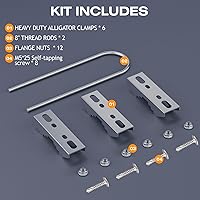 Vista 6 de Soporte de poste a poste de alta resistencia - Acero inoxidable - Soporte de antena de mástil a mástil