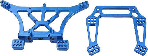 Miniatura 6 de ShareGoo - Soportes de torre de choque delantero y trasero de metal, parte mejorada de 3638 3639, compatible con Traxxas Slash 2WD Rustler VXL