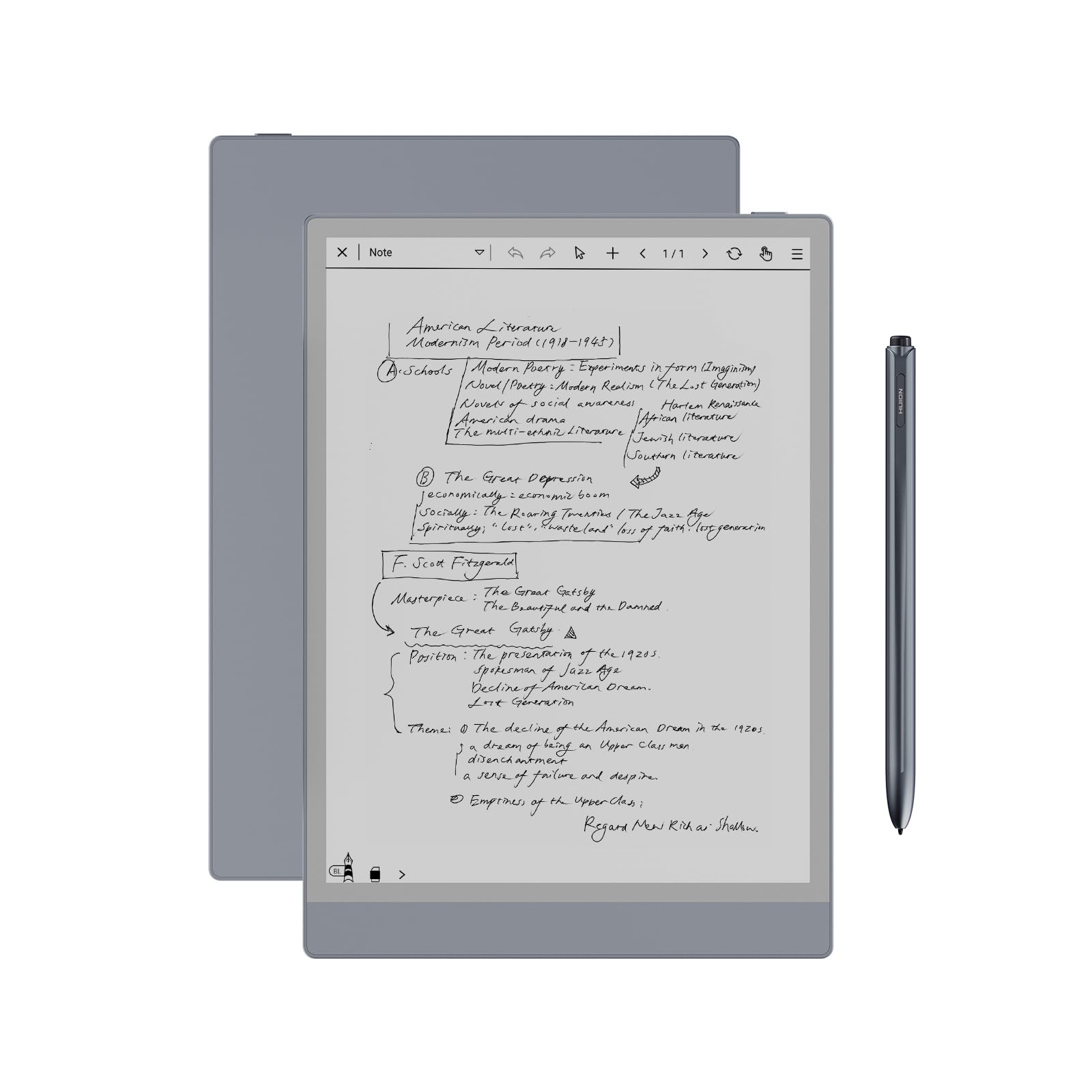 Amazon | Huion Ink EB1011 E インクタブレット 10.3インチ デジタル