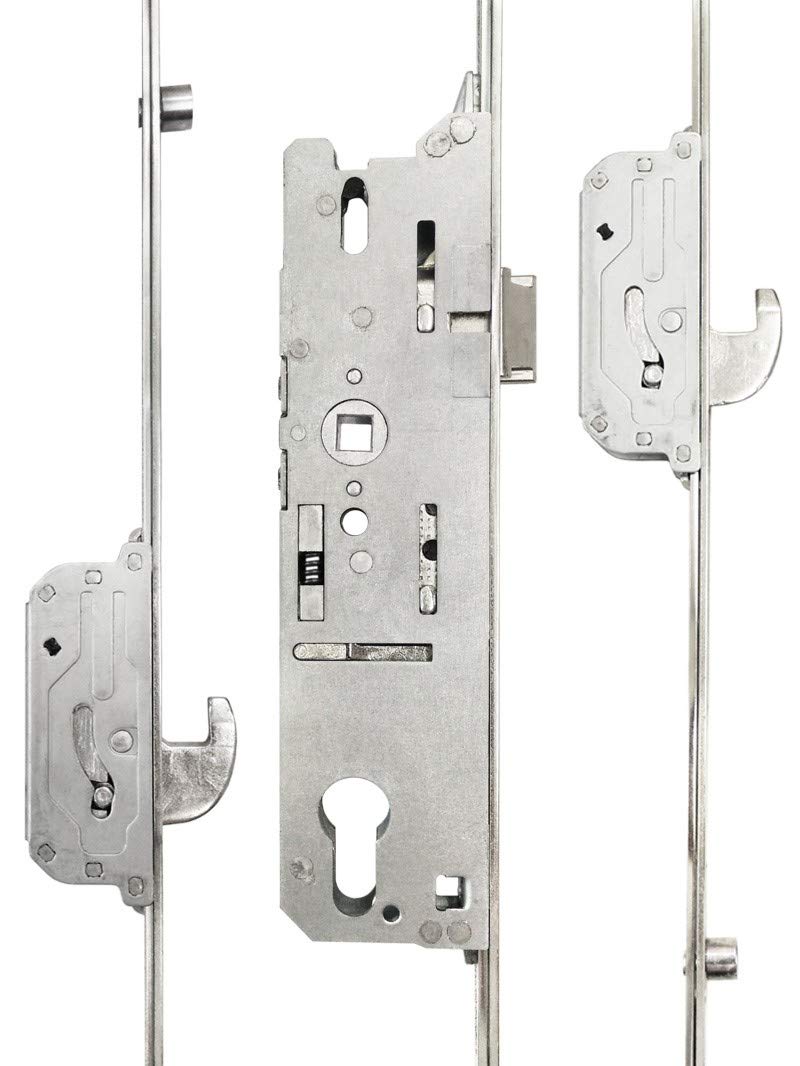 Fuhr 856 Upvc Or Bifold Door Lock 2 Hook 2 Roller 35 Backset Type 15