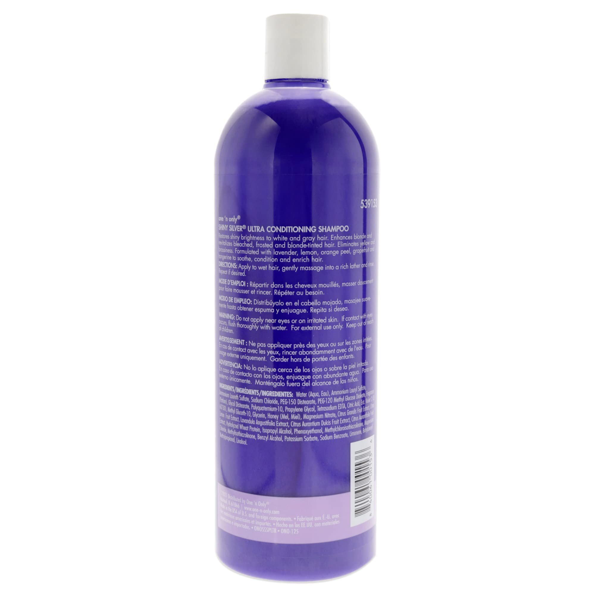 One 'n Only Shiny Silver Ultra Conditioning Shampoo Shampoo Unisex 33.8 oz