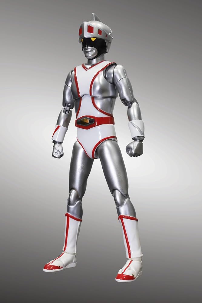 シルバー仮面ジャイアント  塗装済み 完成品 可動フィギュア HAF(ヒーローアクションフィギュア) シルバー仮面ジャイアント