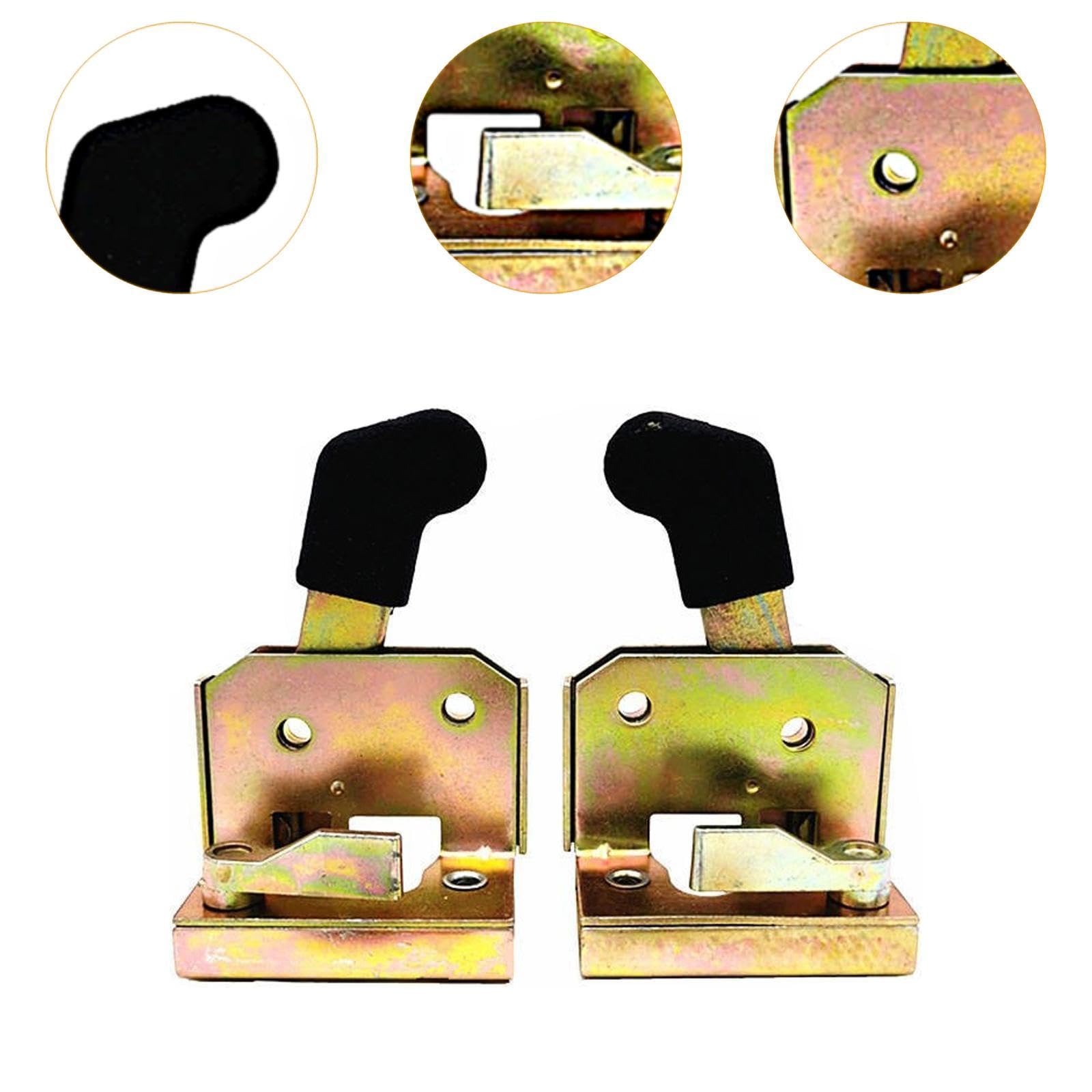 Produktbild von Gabelstapler-Türschloss Set – Schwerer Metallgriff Für Traktor, Lader & E-Dreirad – Robuste Zinklegierung, Inkl. Schrauben